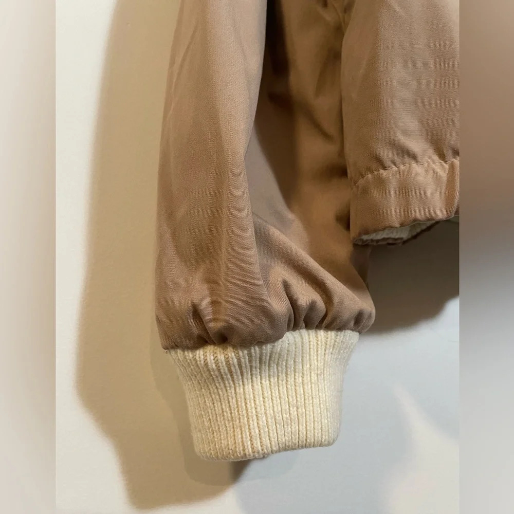 Vintage Reef II Reversible Sweater Jacket, Tan/Ivory Colors Size Large - Picture 5 of 16
